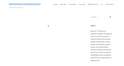 Desktop Screenshot of edmondchang.com