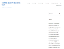 Tablet Screenshot of edmondchang.com